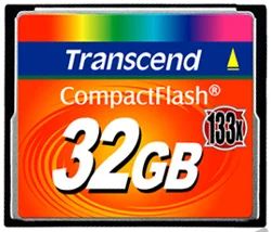 Лот: 4008992. Фото: 1. Transcend Compact Flash CF 32GB... Карты памяти