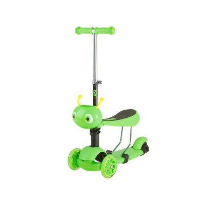 Лот: 15873967. Фото: 1. Самокат-кикборд NOVATRACK Disco-kids... Роликовые коньки, скейтборды, самокаты