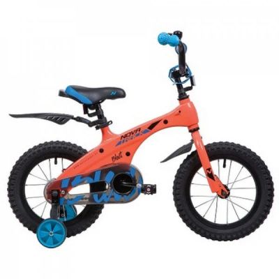Лот: 15159925. Фото: 1. Велосипед NOVATRACK 14", Mагн-Алюм... Велосипеды