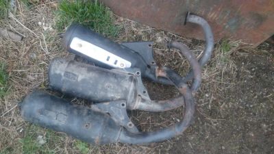 Лот: 5491815. Фото: 1. Глушитель Honda Dio 18-28 , Tact. Запчасти