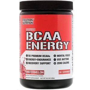 Лот: 12490456. Фото: 1. BCAA Energy, 288гр (EVLution Nutrition... Спортивное питание, витамины