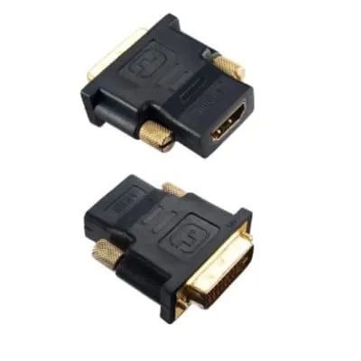 Лот: 16682934. Фото: 1. Переходник HDMI-DVI-D (гн/шт... Шнуры, кабели, разъёмы