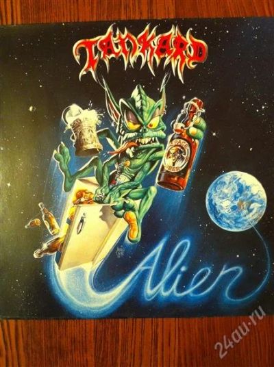 Лот: 868863. Фото: 1. TANKARD "ALIEN" MLP NOISE 1989. Аудиозаписи