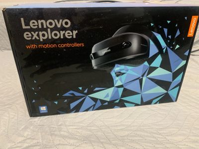 Лот: 21767850. Фото: 1. Vr очки lenovo Explorer. Очки, шлемы виртуальной реальности