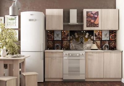 Лот: 11079492. Фото: 1. Кухонный гарнитур КГ16 1,5м Доставка... Шкафчики и стеллажи