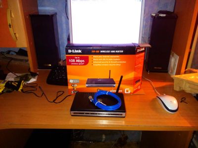 Лот: 4570382. Фото: 1. D-Link DIR-400 wireless 108g router. Маршрутизаторы (роутеры)