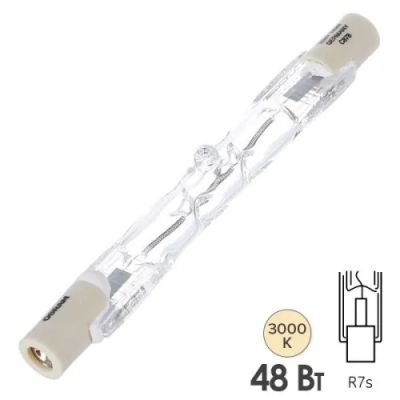 Лот: 24673063. Фото: 1. Линейная галогенная лампа Osram... Лампочки