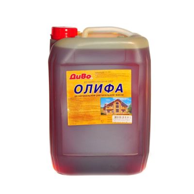Лот: 24096985. Фото: 1. Олифа Оксоль, 10 л, Диво. Краски, лаки, растворитель