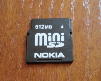 Лот: 1328424. Фото: 1. Карта памяти Mini SD Nokia. Другое (фотокамеры)