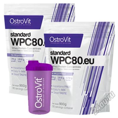 Лот: 5977975. Фото: 1. Сывороточный протеин OstroVit... Спортивное питание, витамины