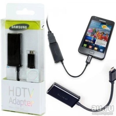 Лот: 4072337. Фото: 1. Адаптер Samsung HDTV (MicroUSB... Медиаплееры