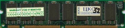 Лот: 9764040. Фото: 1. SDRAM Texas Instruments 32Mb PC-100... Оперативная память