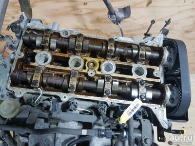 Лот: 18542422. Фото: 1. Двигатель Mazda Premacy CP8W FPDE... Двигатель и элементы двигателя