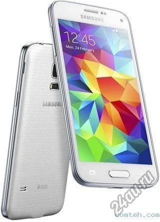 Лот: 5285399. Фото: 1. Samsung Galaxy S5 mini DUOS White... Смартфоны