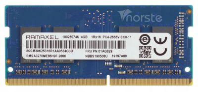 Лот: 18617888. Фото: 1. Память SO-DIMM DDR4 4Gb Ramaxel... Оперативная память