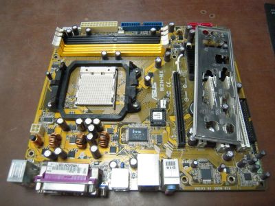 Лот: 9407122. Фото: 1. Материнская плата AM2 mATX ASUS... Материнские платы