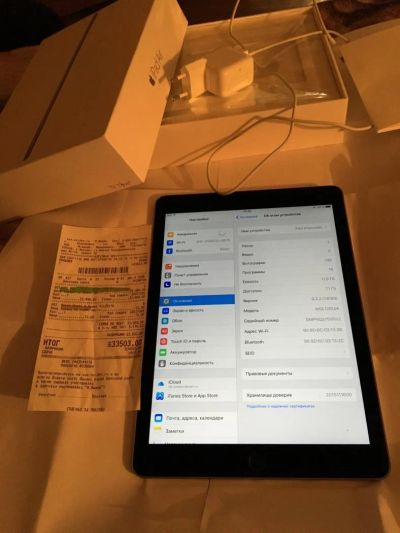 Лот: 7654034. Фото: 1. Apple iPad Air 2 16 Гб. Планшеты