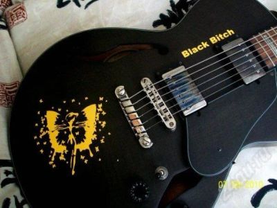 Лот: 597496. Фото: 1. Ibanez Artcore ags83b "Black Bitch... Гитары