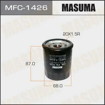 Лот: 11287269. Фото: 1. Фильтр масляный Masuma (vic C-415... Расходные материалы