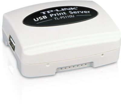 Лот: 4654353. Фото: 1. Принт-сервер TP-Link TL-PS110U... Маршрутизаторы (роутеры)