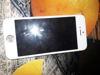 Лот: 8335026. Фото: 1. Продам дисплей iPhone 5s б/у рабочий... Дисплеи, дисплейные модули, тачскрины