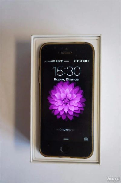 Лот: 8150702. Фото: 1. Iphone 5s 16g LTE(A1530) Space... Смартфоны