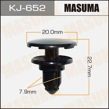 Лот: 11478131. Фото: 1. Клипса крепежная Masuma KJ-652. Кузов