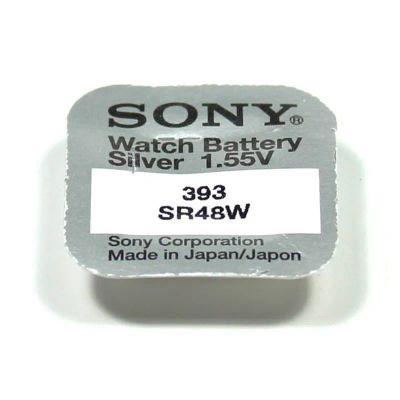 Лот: 15542870. Фото: 1. Эл/пит SR-754w (R393) SONY. Батарейки, аккумуляторы, элементы питания