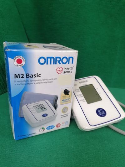 Лот: 22517845. Фото: 1. Тонометр OMRON M2 Basis (3662Б... Оборудование