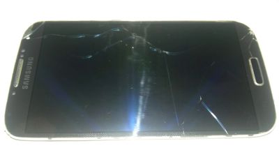 Лот: 12576708. Фото: 1. Модуль Samsung S4 сенсор разбит... Дисплеи, дисплейные модули, тачскрины