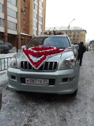Лот: 2456001. Фото: 1. свадебные украшения на машину. Другое (свадебная мода)