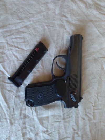 Лот: 20054189. Фото: 1. Охолощенный СХП пистолет Макарова... Сигнальное и охолощенное (СХП) оружие
