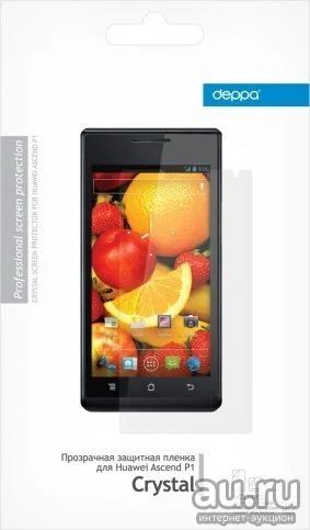 Лот: 12833582. Фото: 1. Защитная пленка Deppa Huawei Ascend... Защитные стёкла, защитные плёнки