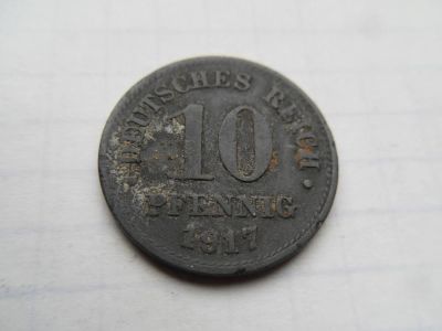 Лот: 10167841. Фото: 1. Германия 10 пфеннигов 1917. Германия и Австрия