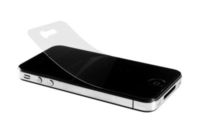 Лот: 4217430. Фото: 1. Глянцевая пленка iphone 4 4S на... Защитные стёкла, защитные плёнки