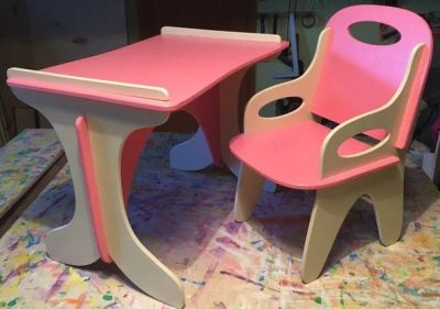 Лот: 12587356. Фото: 1. Детская мебель. Стол и стул. Столики, стулья, парты