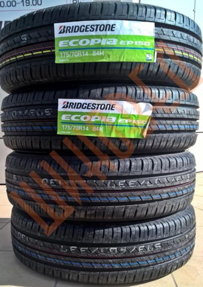 Лот: 5270755. Фото: 1. Шины 175/70 R 14 Bridgestone Ecopia... Шины