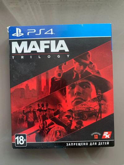 Лот: 19309256. Фото: 1. Mafia Trilogy Мафия Трилогия ps4... Игры для консолей