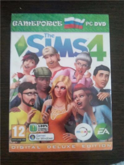 Лот: 8089874. Фото: 1. Диск DVD игра The Sims 4 Симс4. Игры для ПК