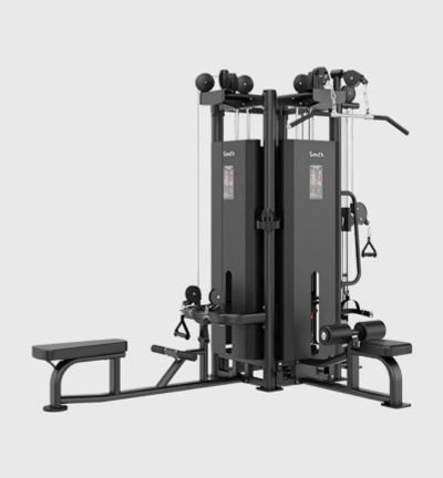 Лот: 24770069. Фото: 1. Мультистанция, 3 блока Smith Strength... Силовые, скамьи, стойки
