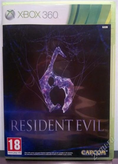 Лот: 2688756. Фото: 1. Resident Evil 6 xbox 360. Игры для консолей