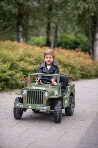 Лот: 24065686. Фото: 1. Детский электромобиль Jeep Willys... Детские электромобили