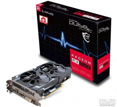 Лот: 14356885. Фото: 1. Sapphire Pulse RX 560 4Gb Dual... Видеокарты