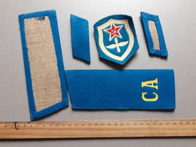 Лот: 25720435. Фото: 1. погоны +петлицы+шевроны рядовой... Нашивки, шевроны, погоны