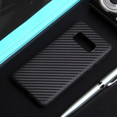 Лот: 13927384. Фото: 1. Чехол ТПУ карбон для Samsung Galaxy... Чехлы, бамперы