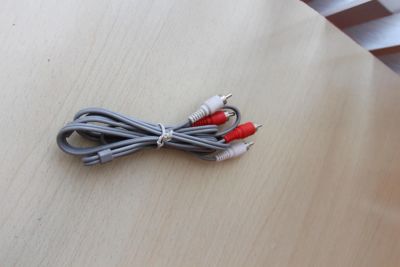 Лот: 7070343. Фото: 1. Кабель 2x RCA to 2x RCA межблочный... Шнуры, кабели, разъёмы