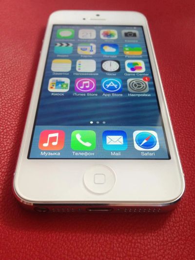 Лот: 3055560. Фото: 1. iphone 5 white 16g. Смартфоны