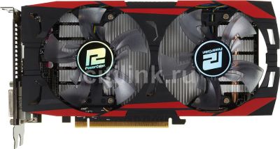 Лот: 9663316. Фото: 1. PowerColor Radeon R7 370 2048Mb... Видеокарты