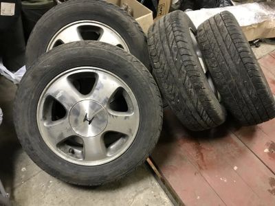 Лот: 11241286. Фото: 1. Honda r14 4*114,3+ Dunlop 185... Шины на дисках