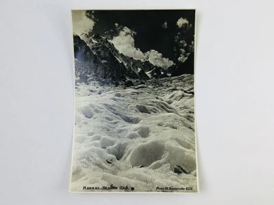 Лот: 23296975. Фото: 1. Кавказ. Ледник Цей. Открытка... Открытки, конверты